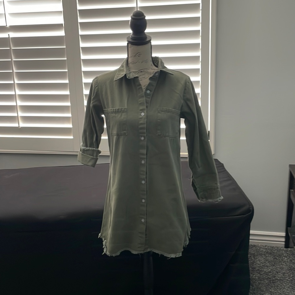 Denim Shirt Dress